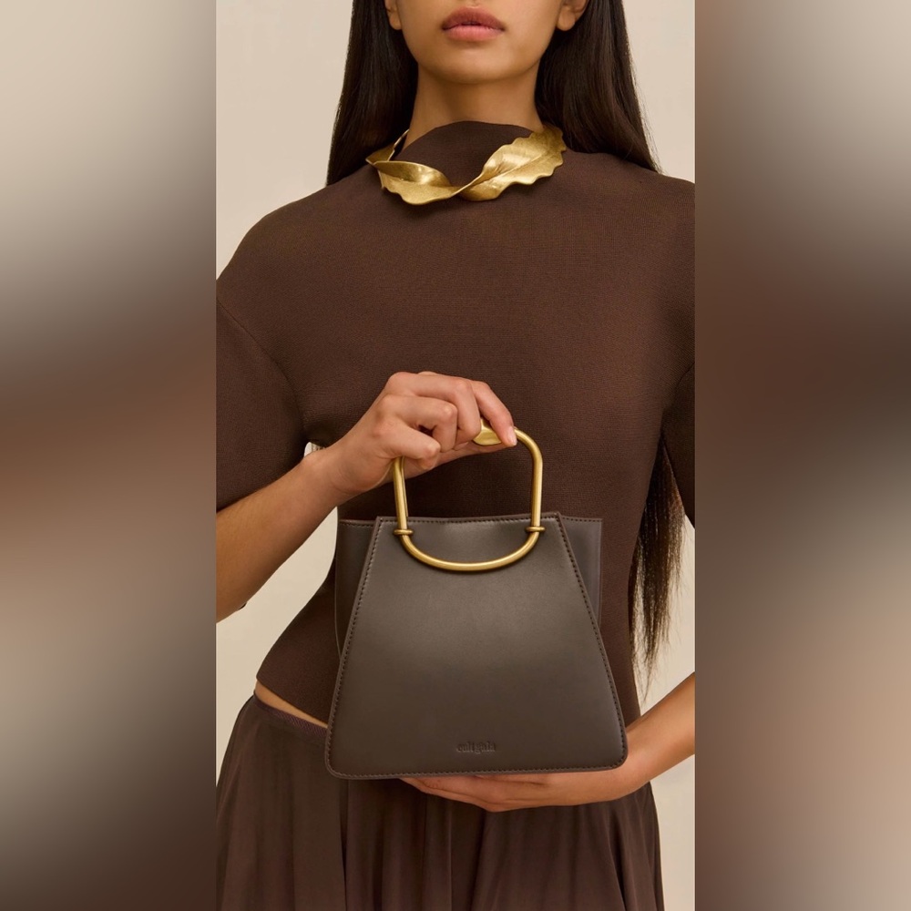 CULT GAIA $498 Women’s Maxine Leather Bag In Luwak - Picture 6 of 11